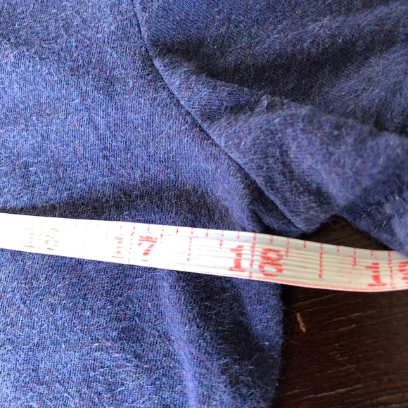 Forever 21 graphic rock & roll blue tee large - Picture 4 of 6